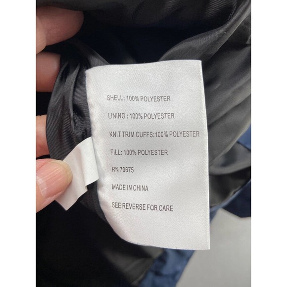 Michael Kors Coat kids Sz 14/16 Hooded Puffer Jacket in Midnight Blue Warm. - Picture 13 of 16